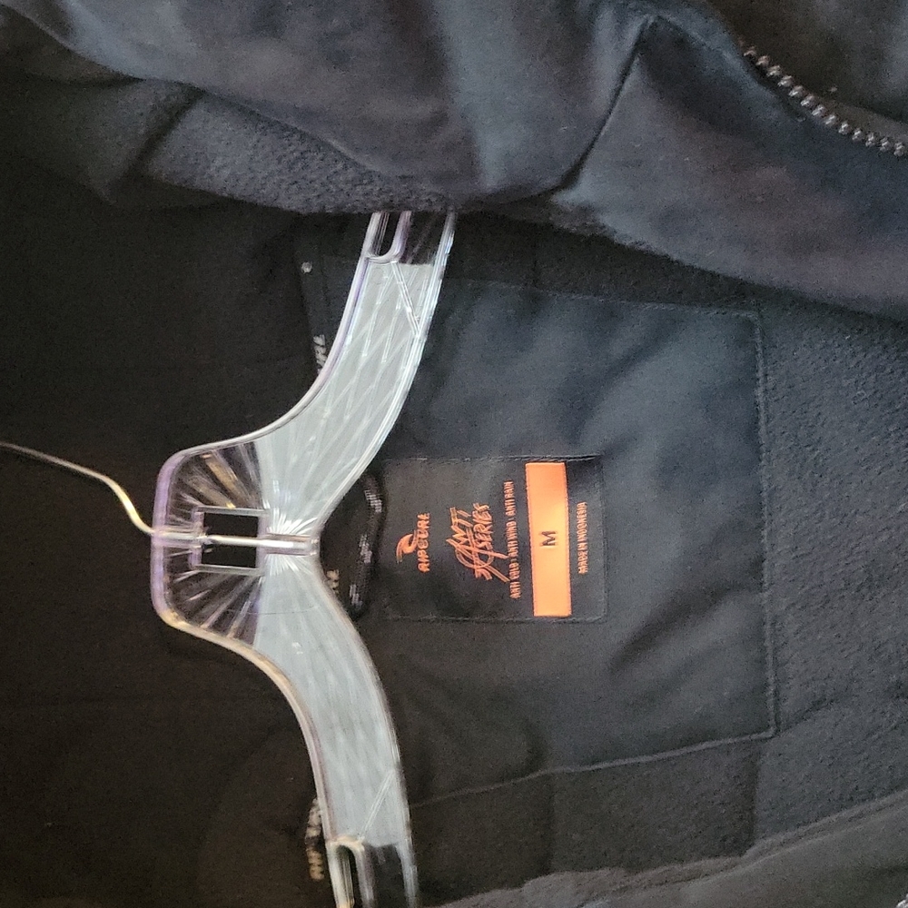 NWT Men's Med Rip Curl Jacket. "Anti-Series One Shot Jacket". Color Washed Black - Picture 8 of 10